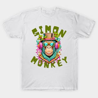 Cyborg Monkey Simon T-Shirt